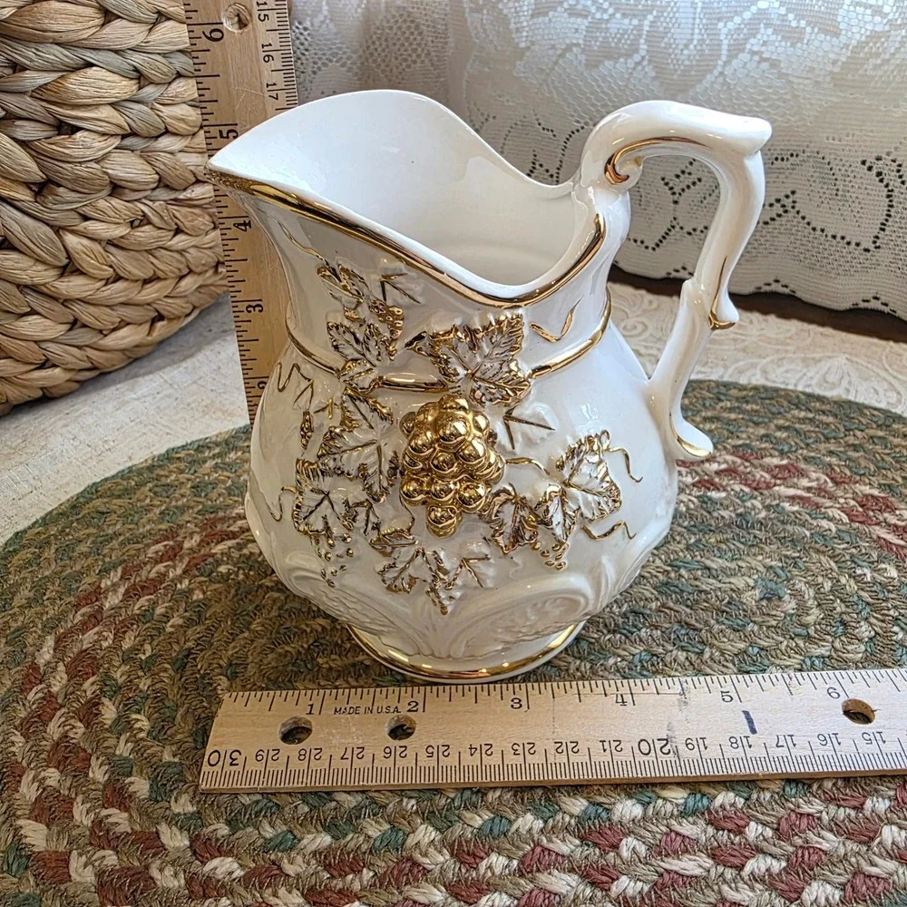 Vintage Ceramic Small Pitcher 5